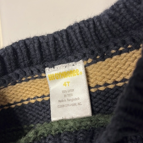 Gymboree, 4T, Striped sweater - Picture 2 of 3
